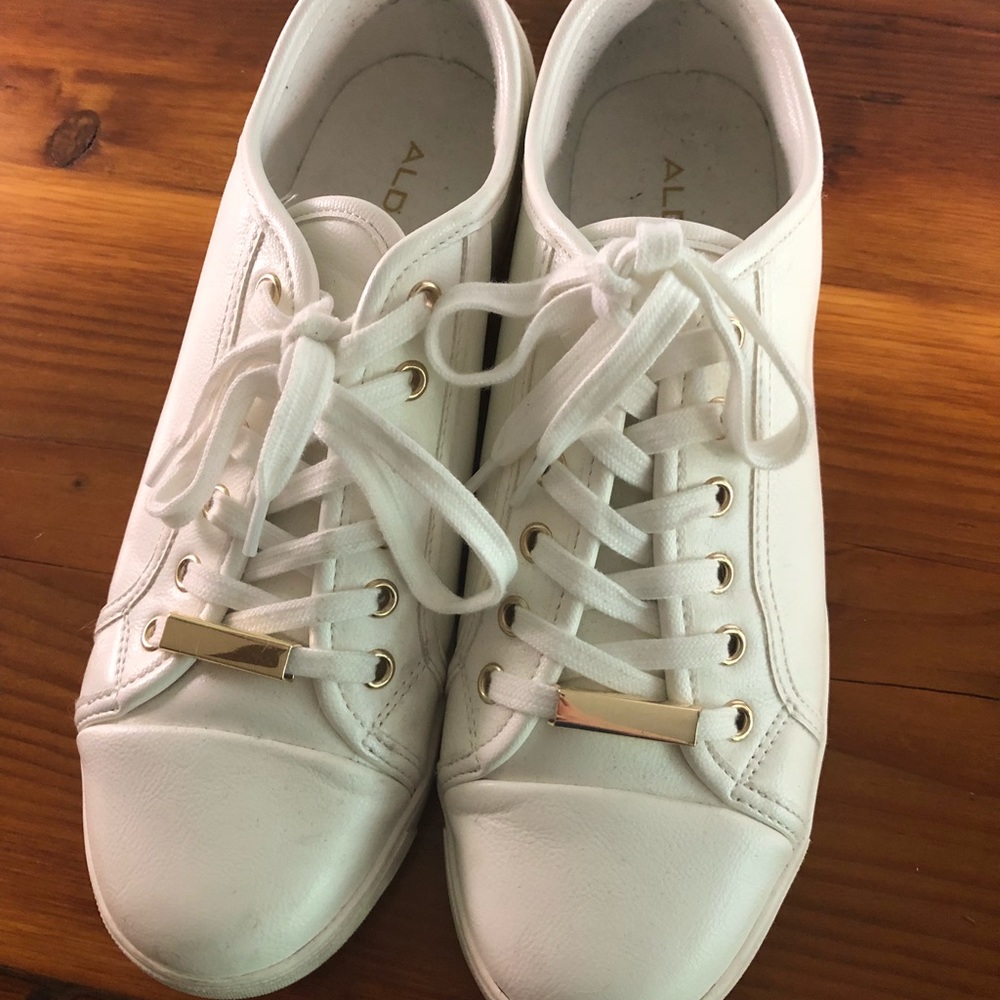 Aldo white Toppo sneakers